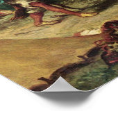 Eugene Delacroix - Marokko en zijn paard Poster (Hoek)