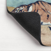 Eugène Delacroix Royal Tiger Muismat (Hoek)