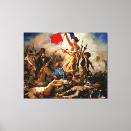 EUGENE DELACROIX Vrijheid Leading the People 1830 Canvas Afdruk