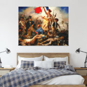 EUGENE DELACROIX Vrijheid Leading the People 1830 Canvas Afdruk (Insitu (Slaapkamer))