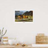 Eugène Delacroix Zedign Art Poster #157 (Keuken)