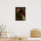 Eugène Delacroix Zedign Art Poster #249 (Keuken)