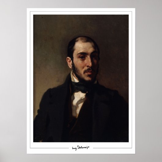 Eugène Delacroix Zedign Art Poster #254 (Voorkant)