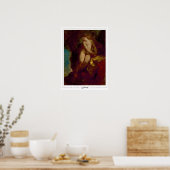Eugène Delacroix Zedign Art Poster #483 (Keuken)
