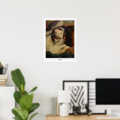 Eugène Delacroix Zedign Art Poster #537 (Thuiskantoor)