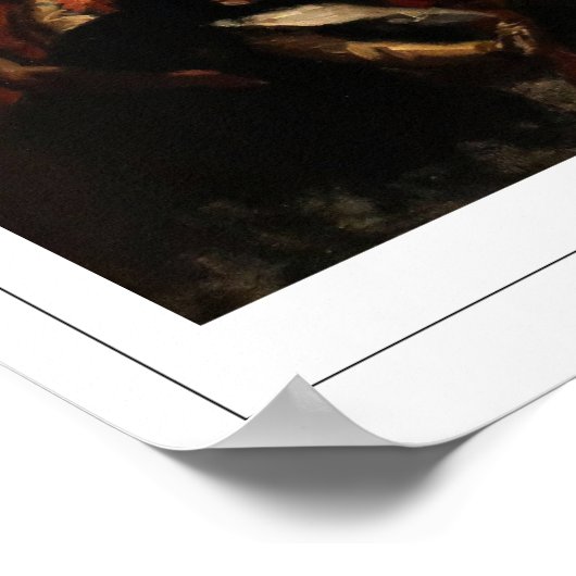 Eugène Delacroix Zedign Art Poster #560 (Hoek)