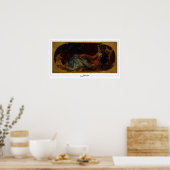 Eugène Delacroix Zedign Art Poster #699 (Keuken)
