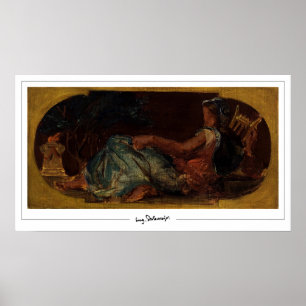 Eugène Delacroix Zedign Art Poster #699