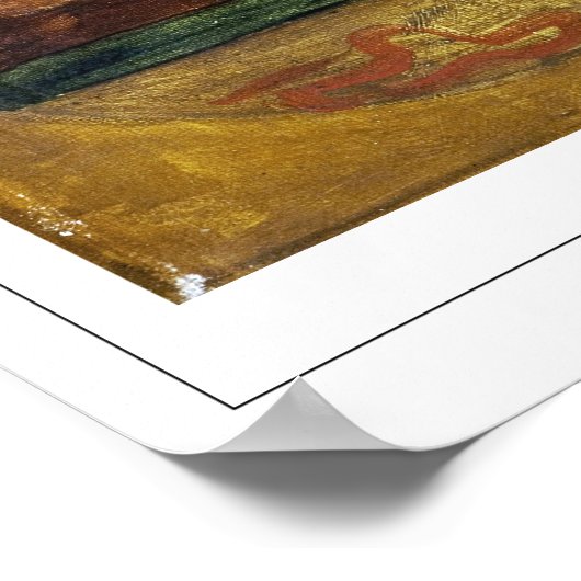 Eugène Delacroix Zedign Art Poster #720 (Hoek)