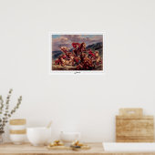 Eugène Delacroix Zedign Kunstposter #97 Poster (Keuken)