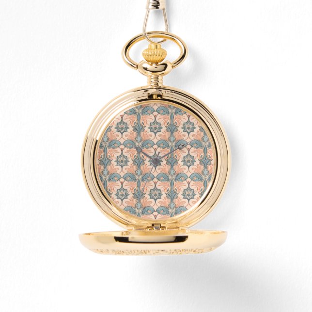 Eugene Grasset, de kunst & ambachtelijke beweging, Horloge (Voorkant)
