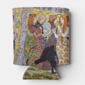 Eugene Grasset - Harmonie decoratief paneel Blikjeskoeler (Achterkant)