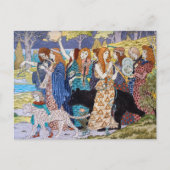 Eugene Grasset - Harmonie decoratief paneel Briefkaart (Voorkant)