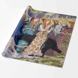 Eugene Grasset - Harmonie decoratief paneel Cadeaupapier