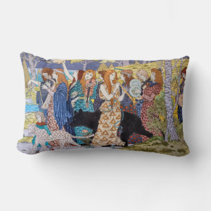 Eugene Grasset - Harmonie decoratief paneel Kussen