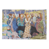 Eugene Grasset - Harmonie decoratief paneel Kussensloop (Achterkant)