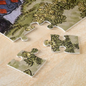 Eugene Grasset - Harmonie decoratief paneel Legpuzzel (Zijkant)