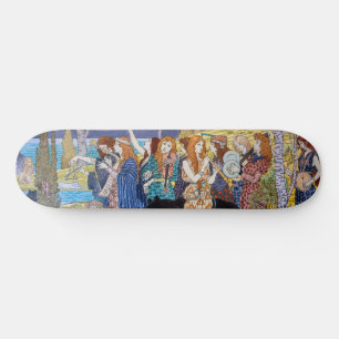 Eugene Grasset - Harmonie decoratief paneel Persoonlijk Skateboard