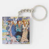 Eugene Grasset - Harmonie decoratief paneel Sleutelhanger (Achterkant)