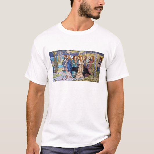 Eugene Grasset - Harmonie decoratief paneel T-shirt (Voorkant)