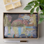 Eugene Grasset - Harmonie decoratief paneel Tissuepapier (Geschenk)