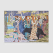 Eugene Grasset - Harmonie decoratief paneel Tissuepapier (Voorkant)