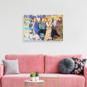 Eugene Grasset - Harmonieus decoratief paneel Canvas Afdruk (Insitu (Woonkamer))