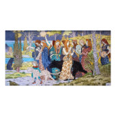 Eugene Grasset - Harmonieus decoratief paneel Foto Afdruk