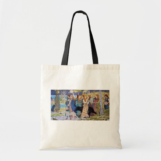 Eugene Grasset - Harmonieus Sierpaneel Tote Bag (Voorkant)