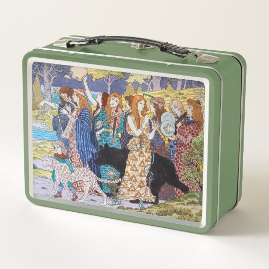 Eugene Grasset - Harmony Decorative Panel (Achterkant)