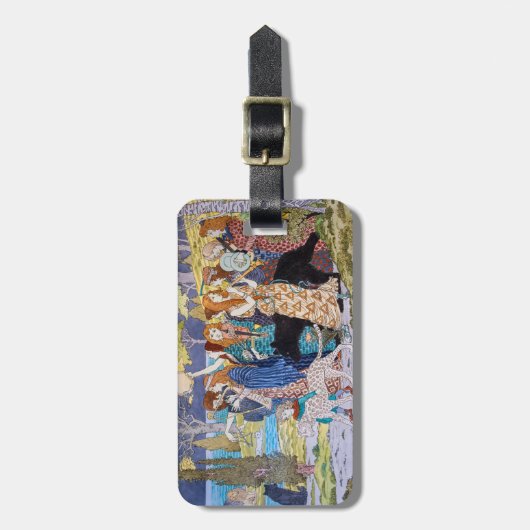 Eugene Grasset - Harmony Decorative Panel Bagagelabel (Voorkant verticaal)