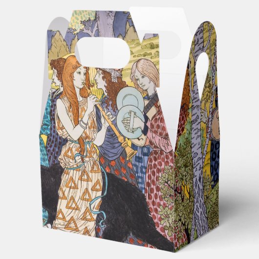 Eugene Grasset - Harmony Decorative Panel Bedankdoosjes (Geopend)