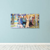 Eugene Grasset - Harmony Decorative Panel Canvas Afdruk (Insitu (Houten vloer))