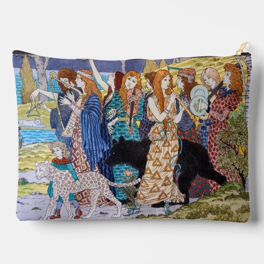 Eugene Grasset - Harmony Decorative Panel Etui (Achterkant)