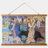 Eugene Grasset - Harmony Decorative Panel Hangend Wandkleed (Voorkant)