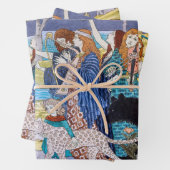 Eugene Grasset - Harmony Decorative Panel Inpakpapier Vel (In situ)