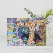 Eugene Grasset - Harmony Decorative Panel Kaart (Staand voorkant)