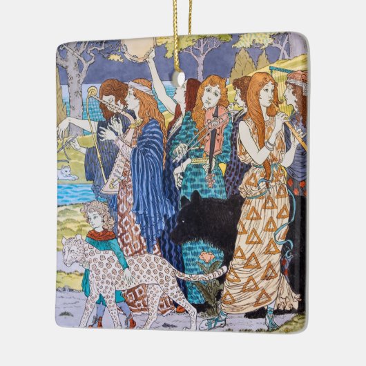 Eugene Grasset - Harmony Decorative Panel Keramisch Ornament (Links)