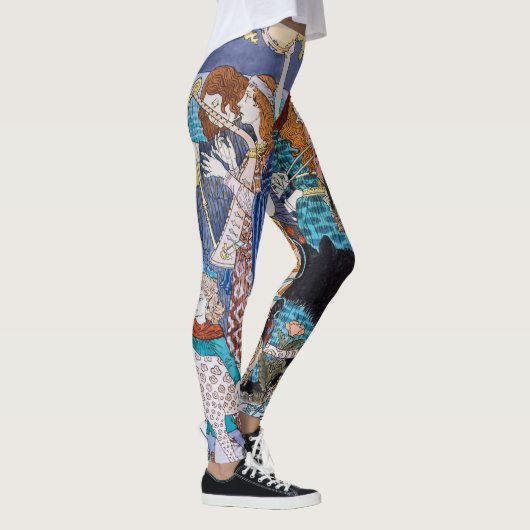 Eugene Grasset - Harmony Decorative Panel Leggings (Rechts)