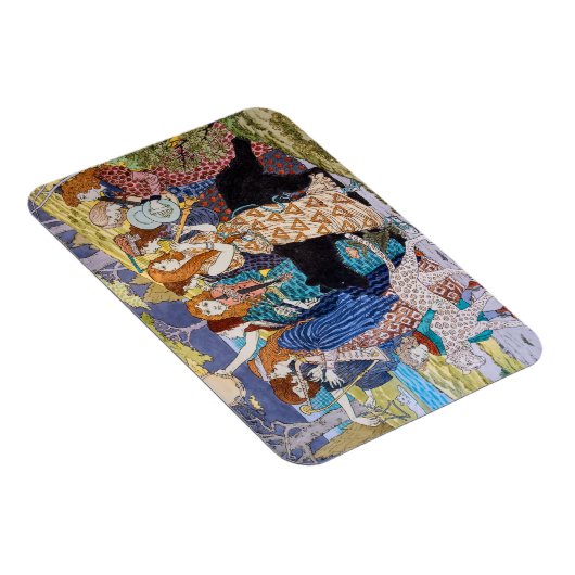 Eugene Grasset - Harmony Decorative Panel Magneet (Rechterzijde)