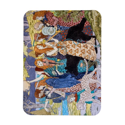 Eugene Grasset - Harmony Decorative Panel Magneet (Verticaal)