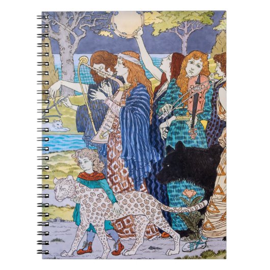 Eugene Grasset - Harmony Decorative Panel Notitieboek (Voorkant)