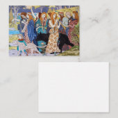 Eugene Grasset - Harmony Decorative Panel Notitiekaartje (Voorkant / Achterkant)