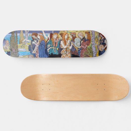 Eugene Grasset - Harmony Decorative Panel Persoonlijk Skateboard (Horizontaal)
