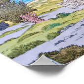 Eugene Grasset - Harmony Decorative Panel Poster (Hoek)