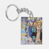 Eugene Grasset - Harmony Decorative Panel Sleutelhanger (Voorkant Links)