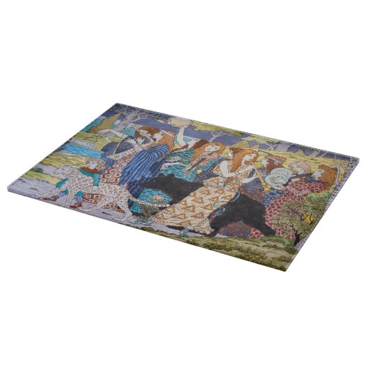 Eugene Grasset - Harmony Decorative Panel Snijplank (Hoek)