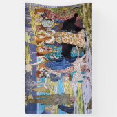 Eugene Grasset - Harmony Decorative Panel Spandoek (Verticaal)