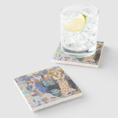 Eugene Grasset - Harmony Decorative Panel Stenen Onderzetter (Zijkant)