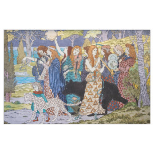 Eugene Grasset - Harmony Decorative Panel Stof